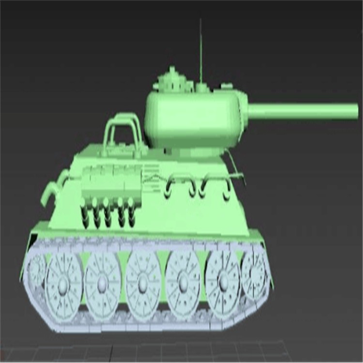 永定充气军用坦克模型